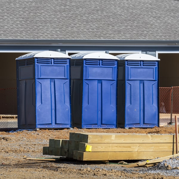 can i customize the exterior of the porta potties with my event logo or branding in Midland Arkansas